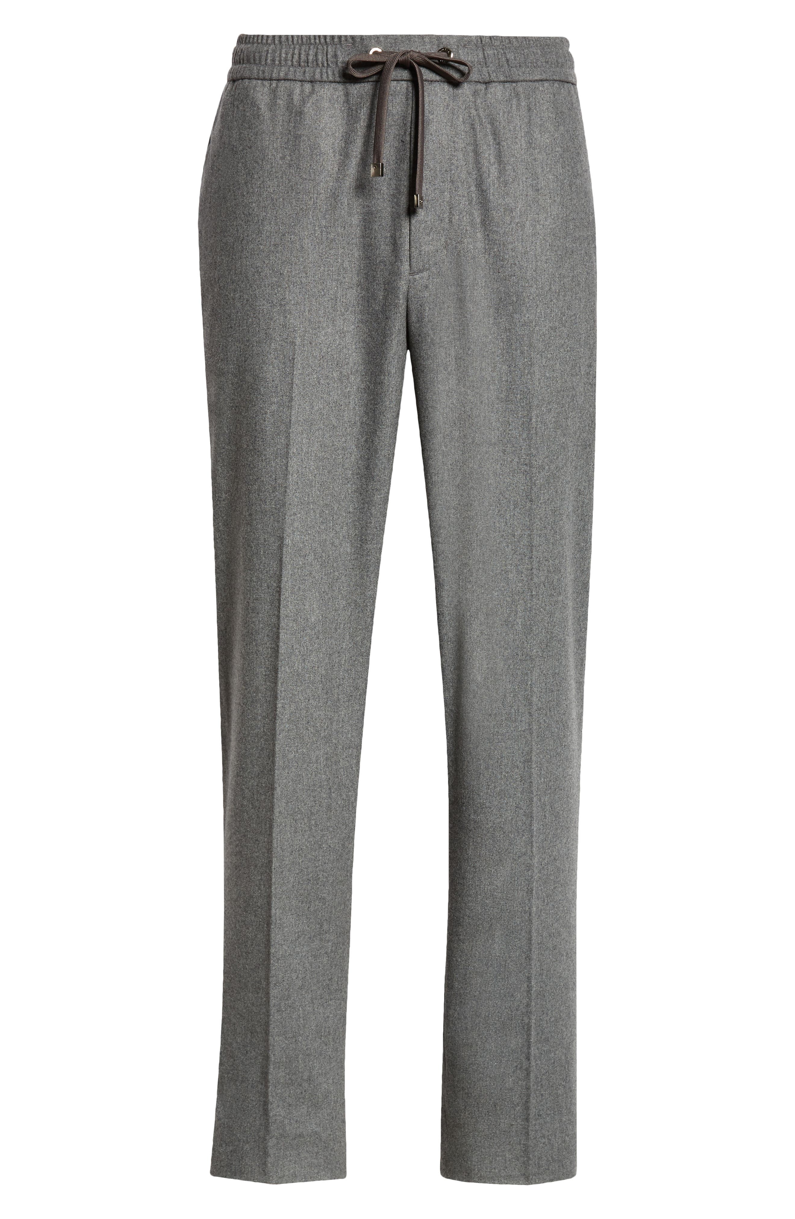 Sportivo Nylon & Cashmere Drawstring Pants - 6