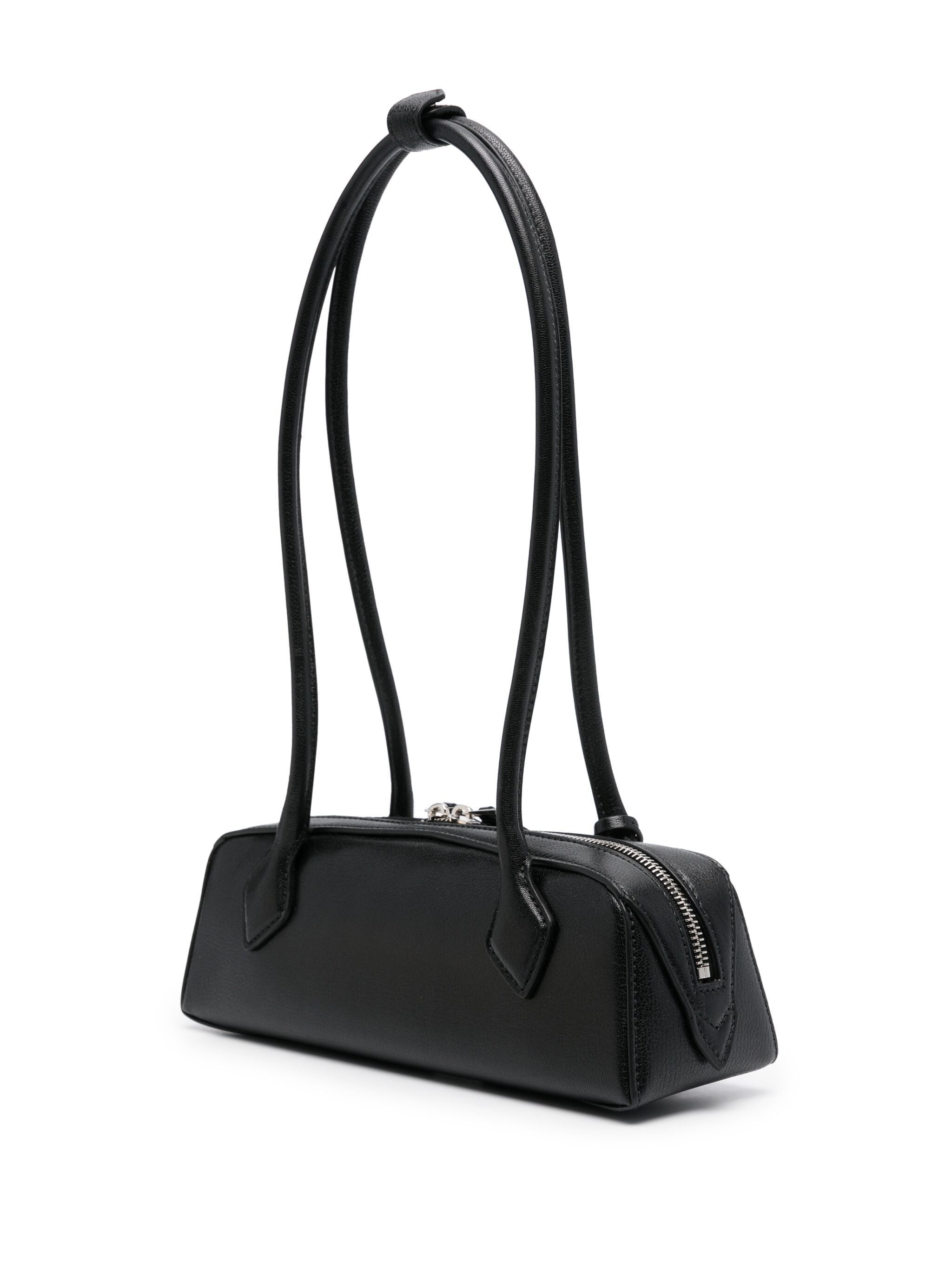 Small Teckel Leather Shoulder Bag - 3
