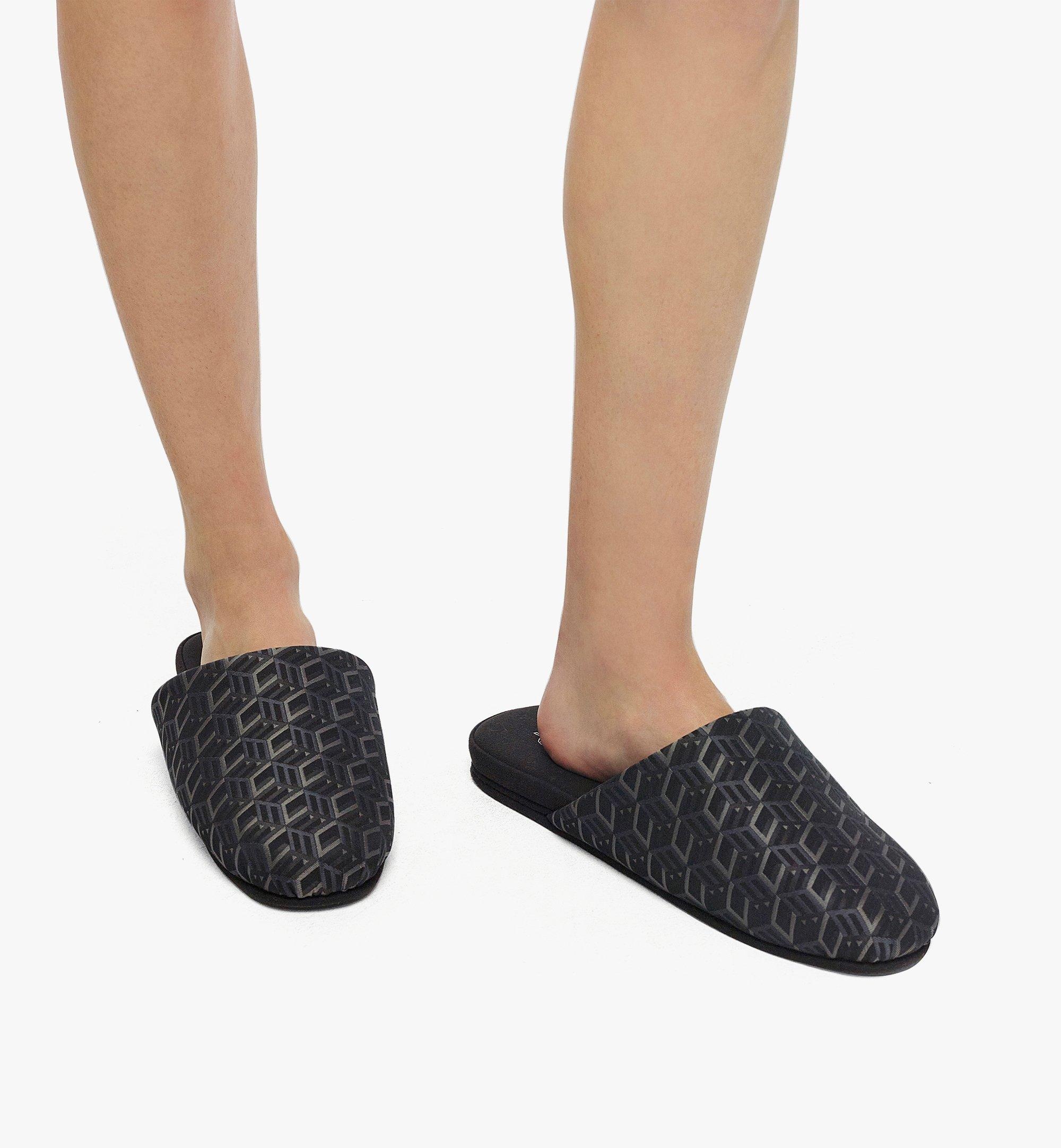 House Slippers in Cubic Monogram Jacquard - 2