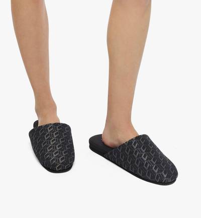 MCM House Slippers in Cubic Monogram Jacquard outlook