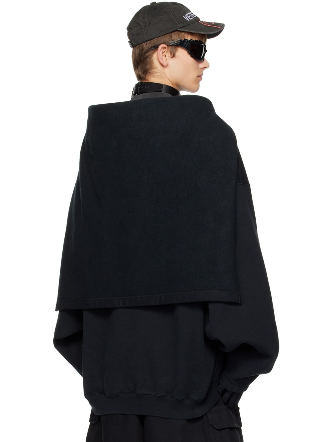 Black Privacy Hoodie - 3