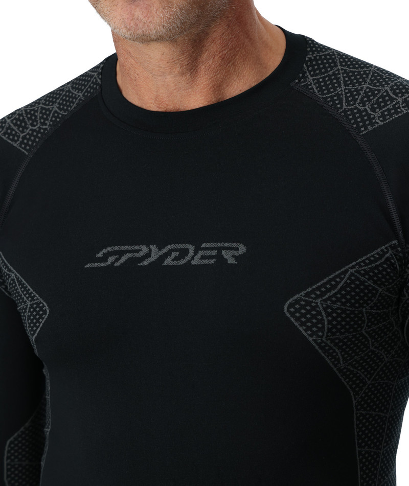 Mens Momentum Baselayer Top - Black 3