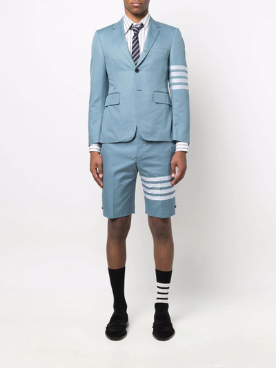 Thom Browne 4-Bar stripe single-breasted blazer outlook