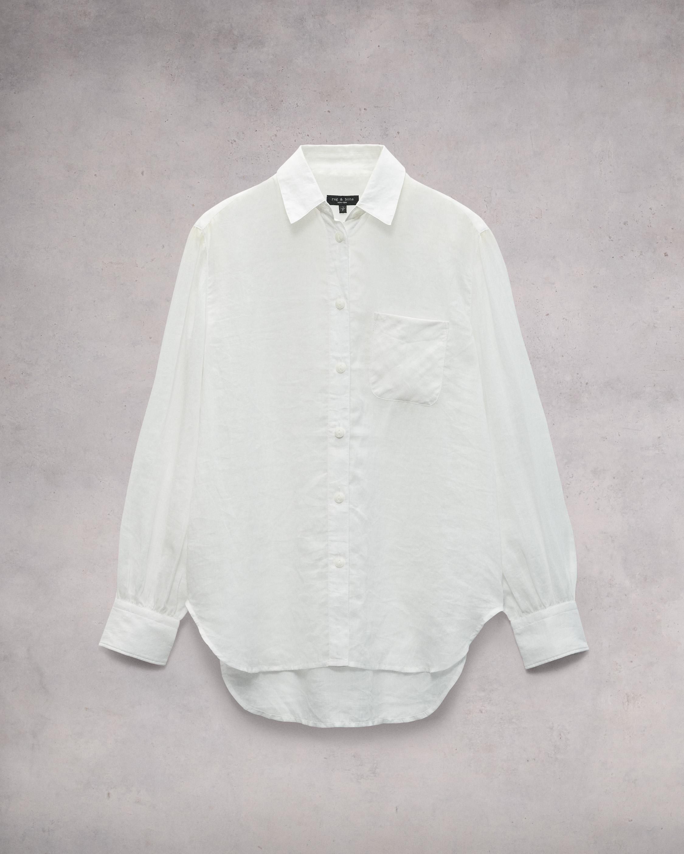 Maxine Linen Shirt
Relaxed Fit Button Down - 1