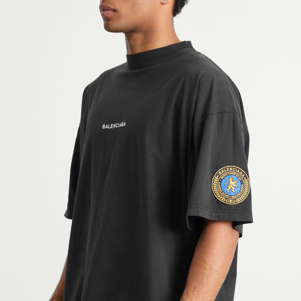Balenciaga Uniform Merch Dry Jersey Oversized T-Shirt - 5