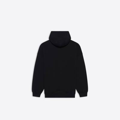 BALENCIAGA Hulk©2021marvel Medium Fit Hoodie in Black outlook