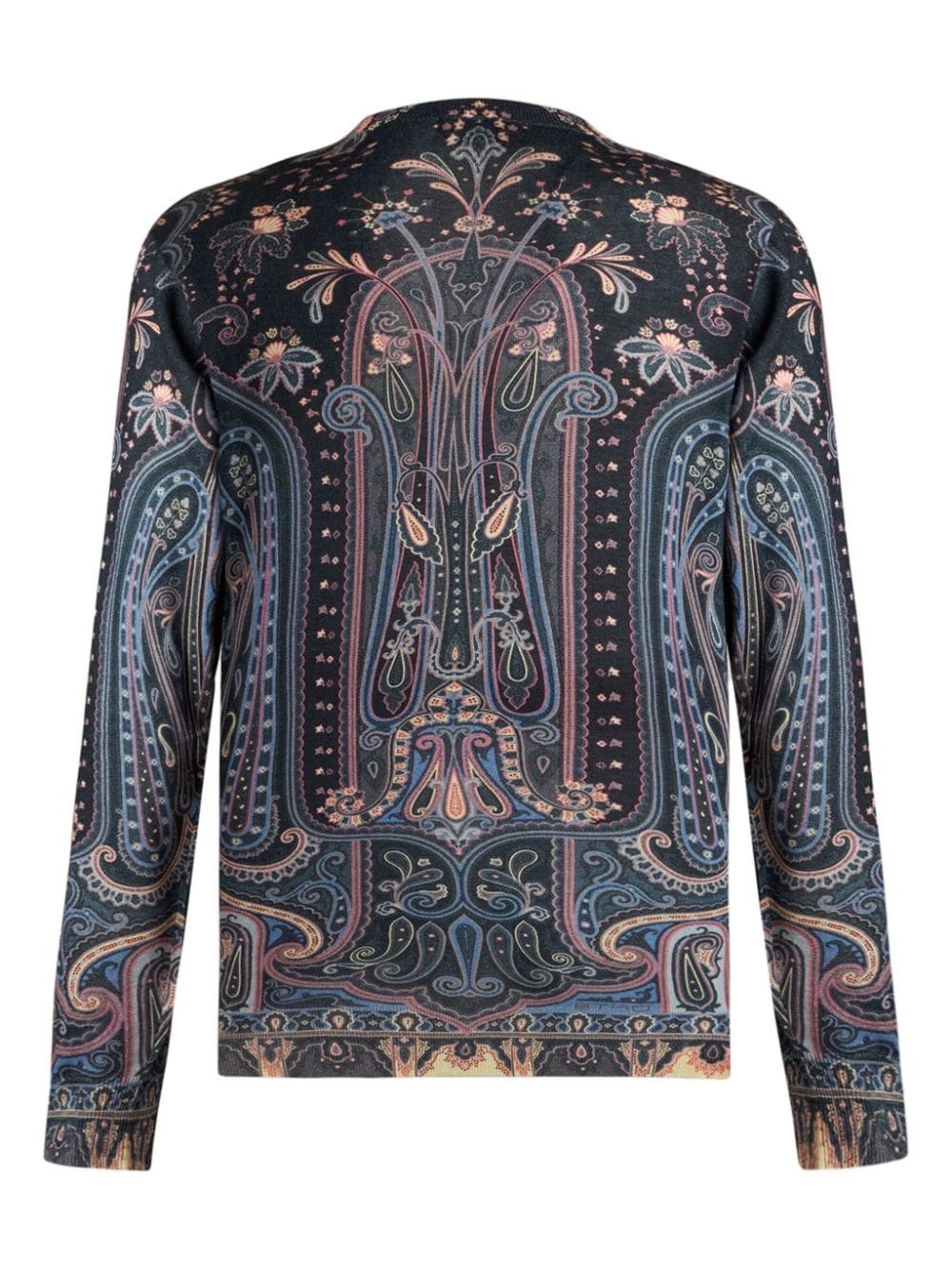 paisley intarsia-knit jumper - 6