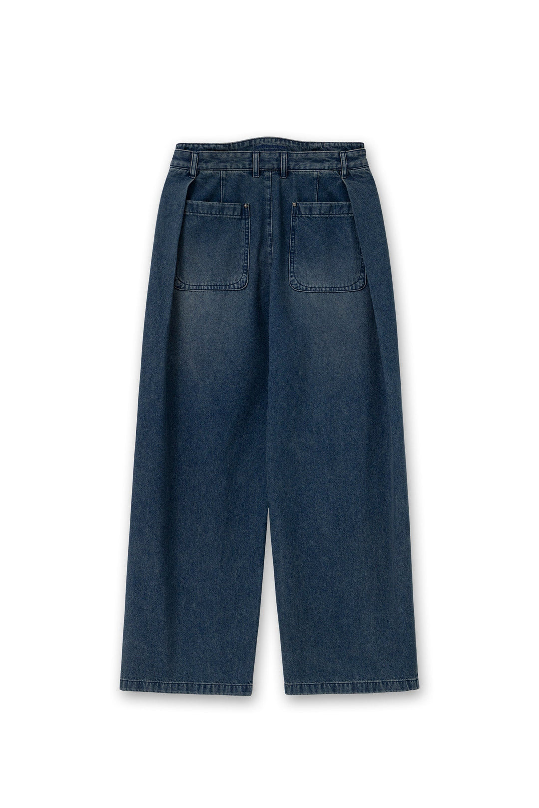 Soft Washed Baggy Jeans - 2