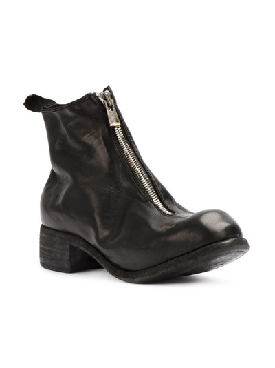 Guidi front zip ankle boots outlook