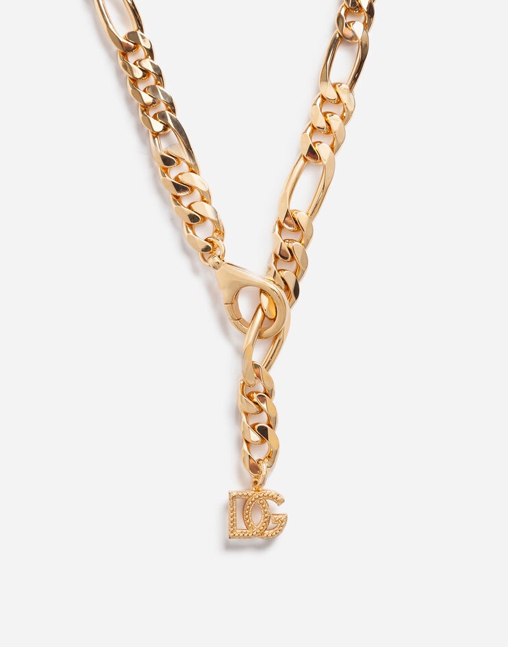 Chain necklace with DG logo charms - 2