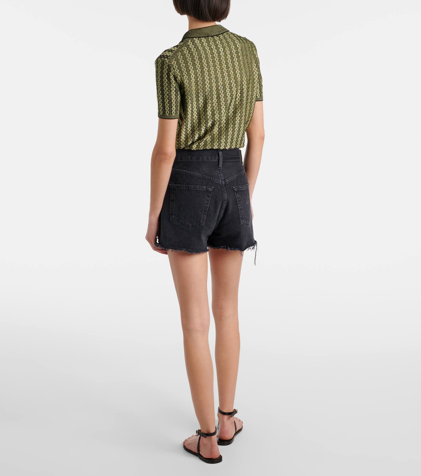Marlow Vintage mid-rise denim shorts - 3