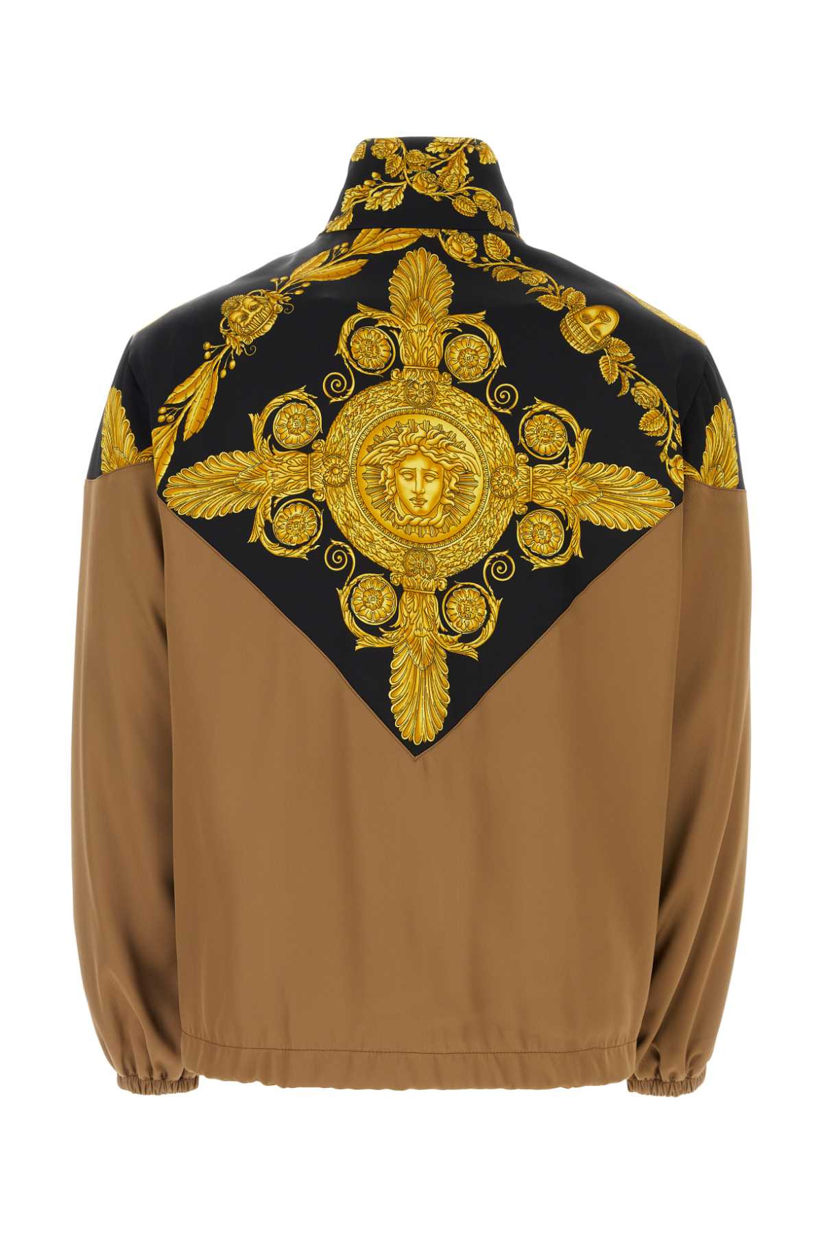 Versace Men Mud Viscose Jacket - 2