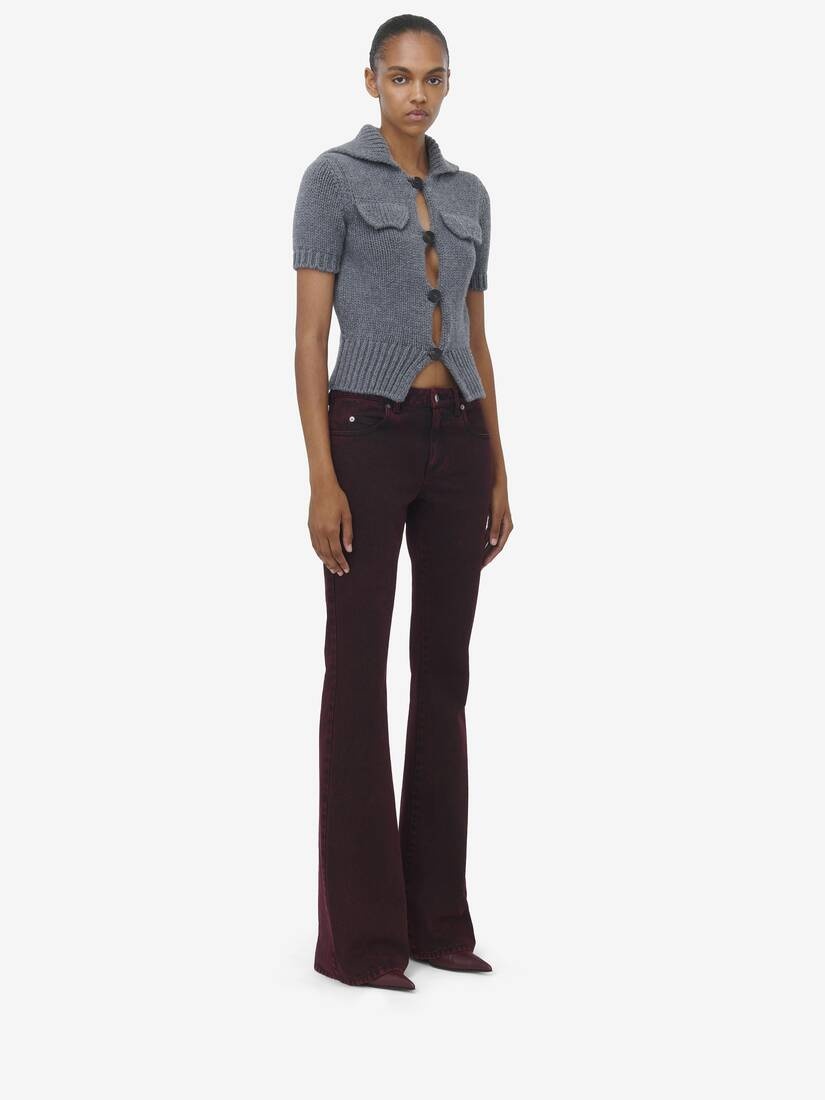Overdyed Bootcut Jeans - 4