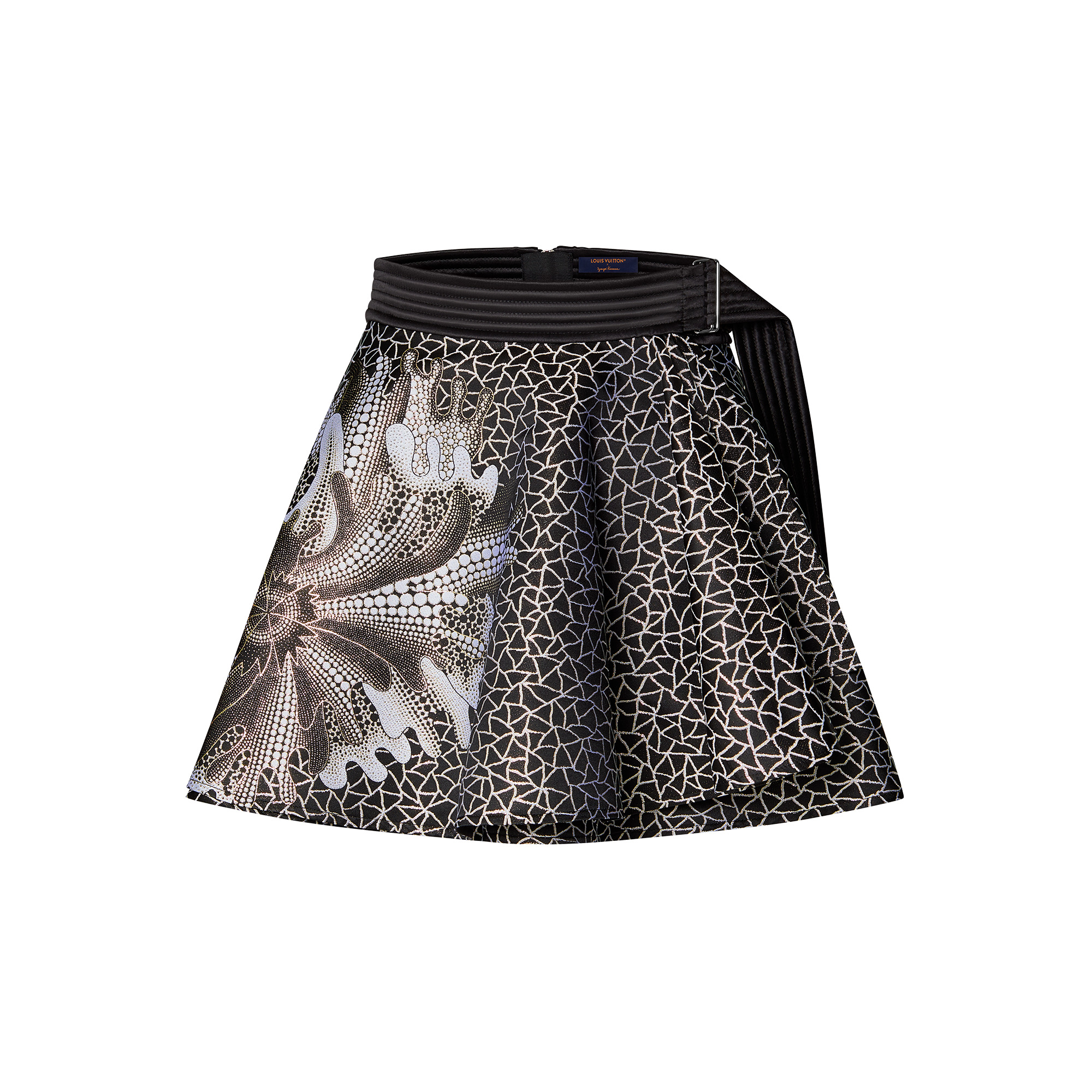 LV x YK Psychedelic Flower Mini Wrap Skirt - 1
