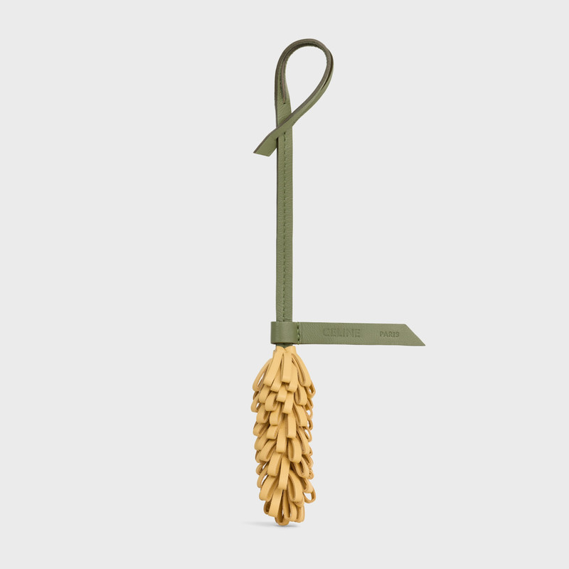 WHEAT CHARM IN SMOOTH LAMBSKIN 4