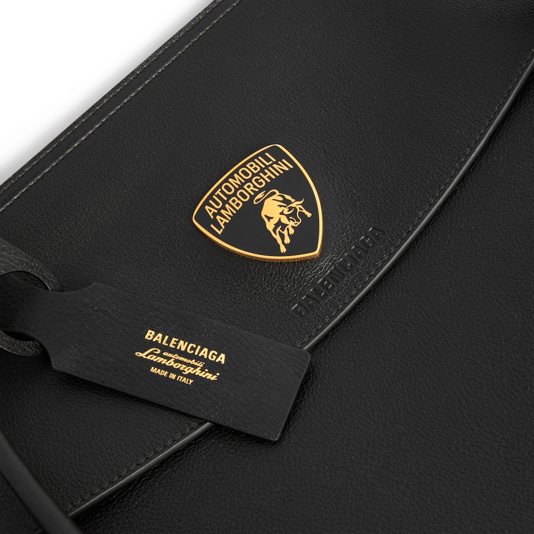 Women's Balenciaga | Automobili Lamborghini Carrie Carry All Bag  in Black - 5