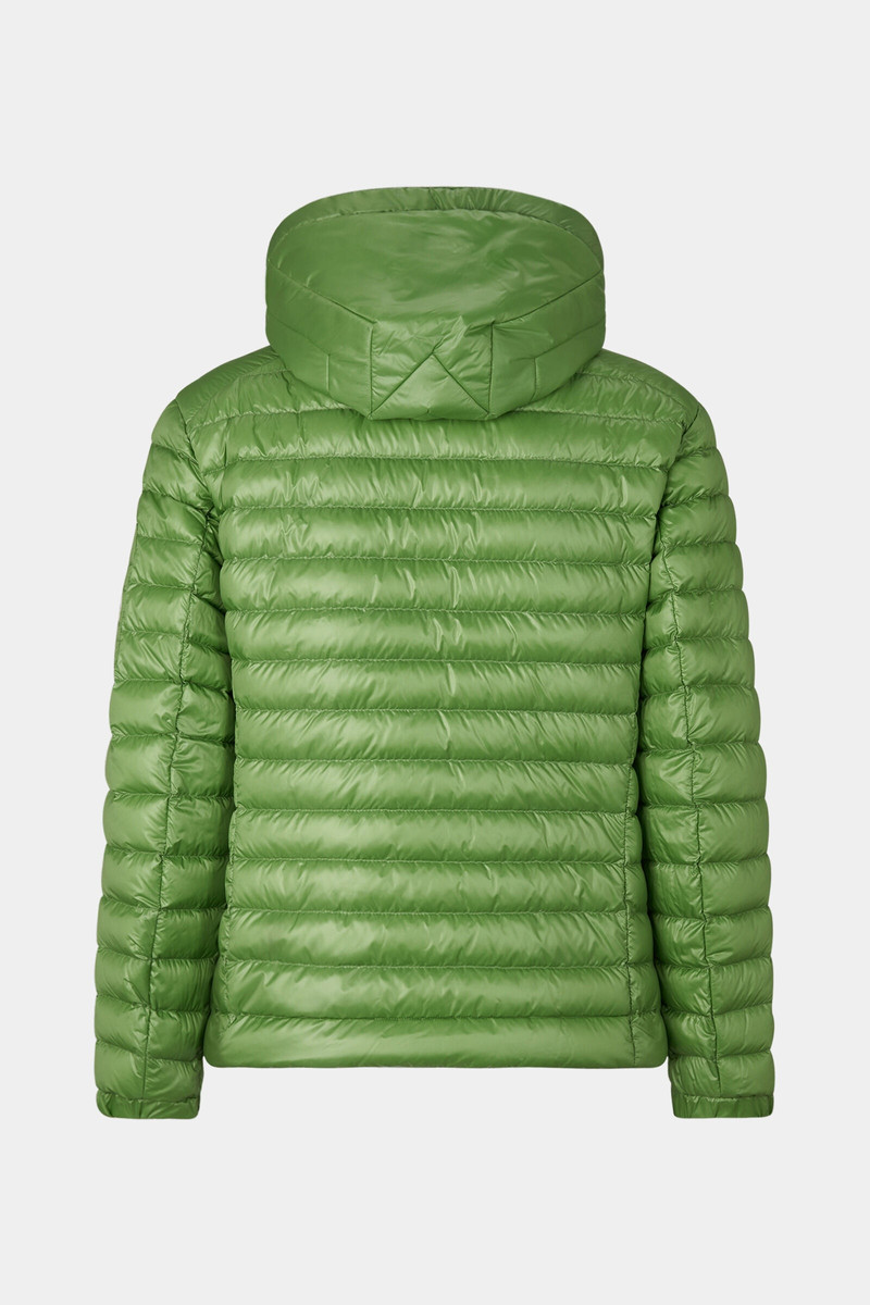 Loke lightweight down jacket in Green 8