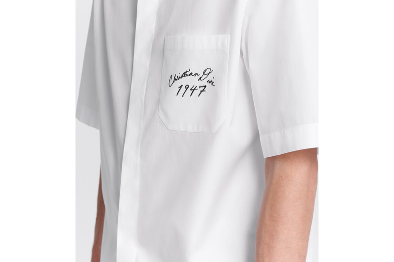 Handwritten Christian Dior 1947 Short-Sleeved Shirt 4