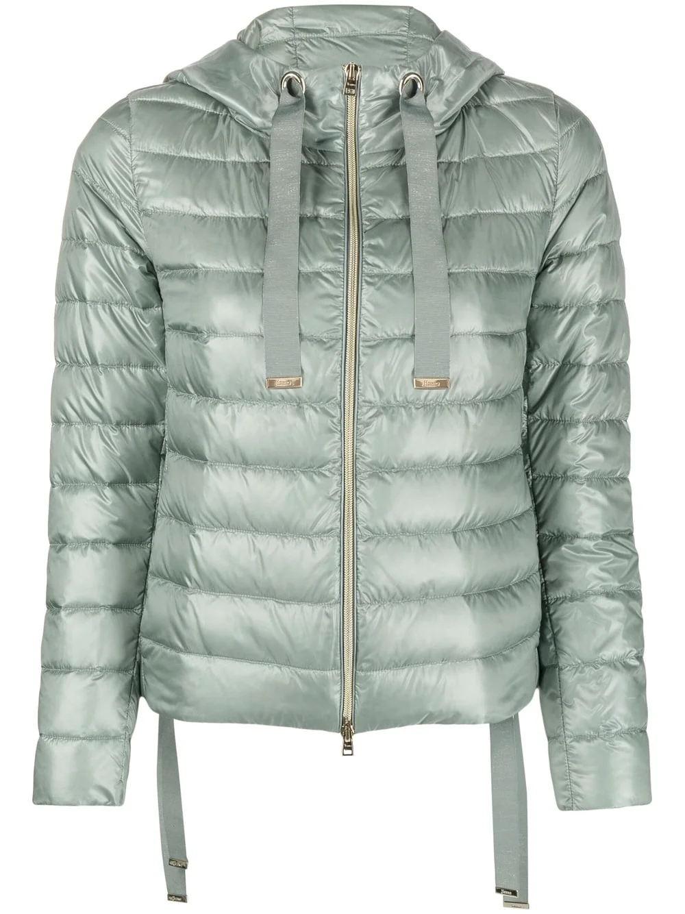 hooded puffer jacket - 1
