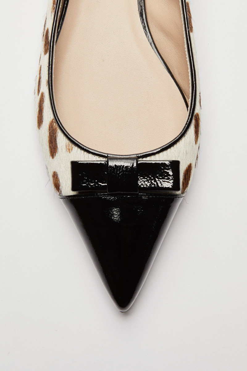 POINTED BALLERINA WITH ANIMALIER EFFECT 4