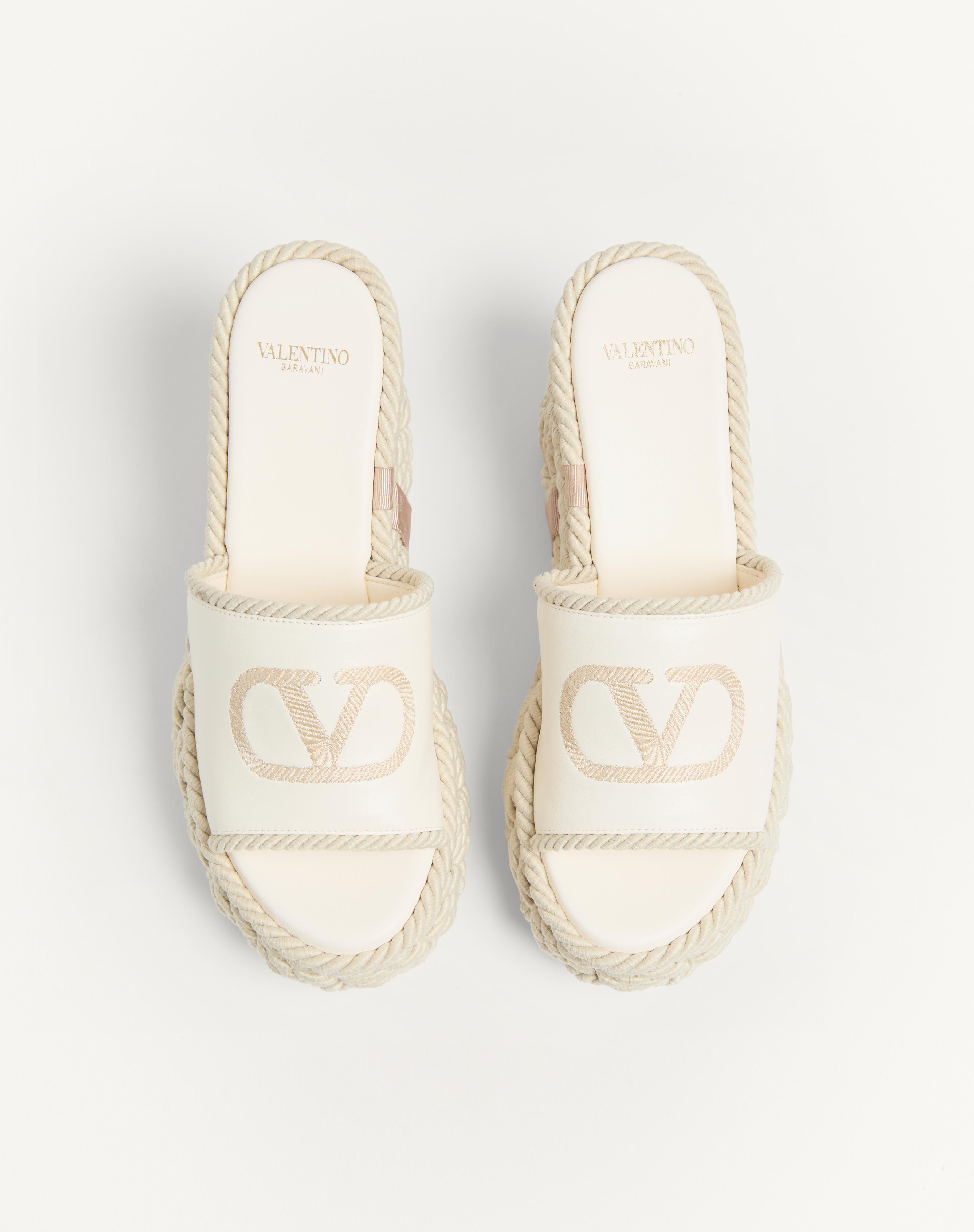 VLOGO TORCHON WEDGE SLIDE IN NAPPA 100MM - 4