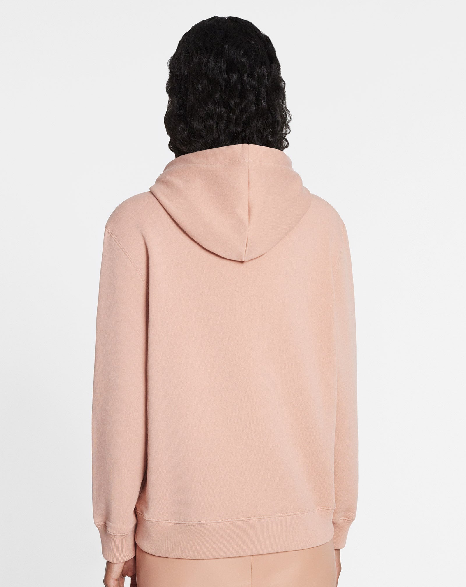 LANVIN PARIS EMBROIDERED HOODED SWEATER - 5