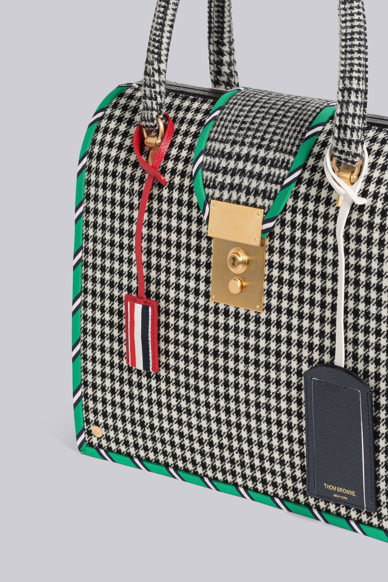 Thom Browne Fun-Mix Gun Club Check Hunting Tweed Mrs. Thom Bag outlook
