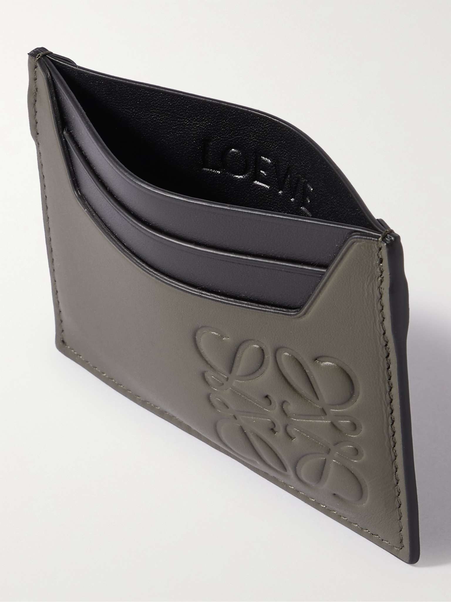 Logo-Debossed Leather Cardholder - 2