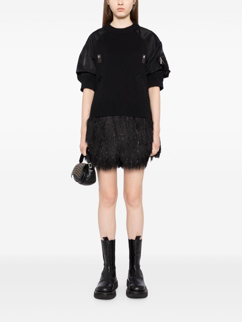 fringed shorts - 2