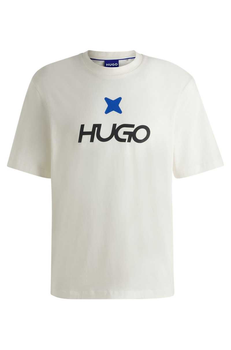 COTTON-JERSEY T-SHIRT WITH LOGO ARTWORK - 1