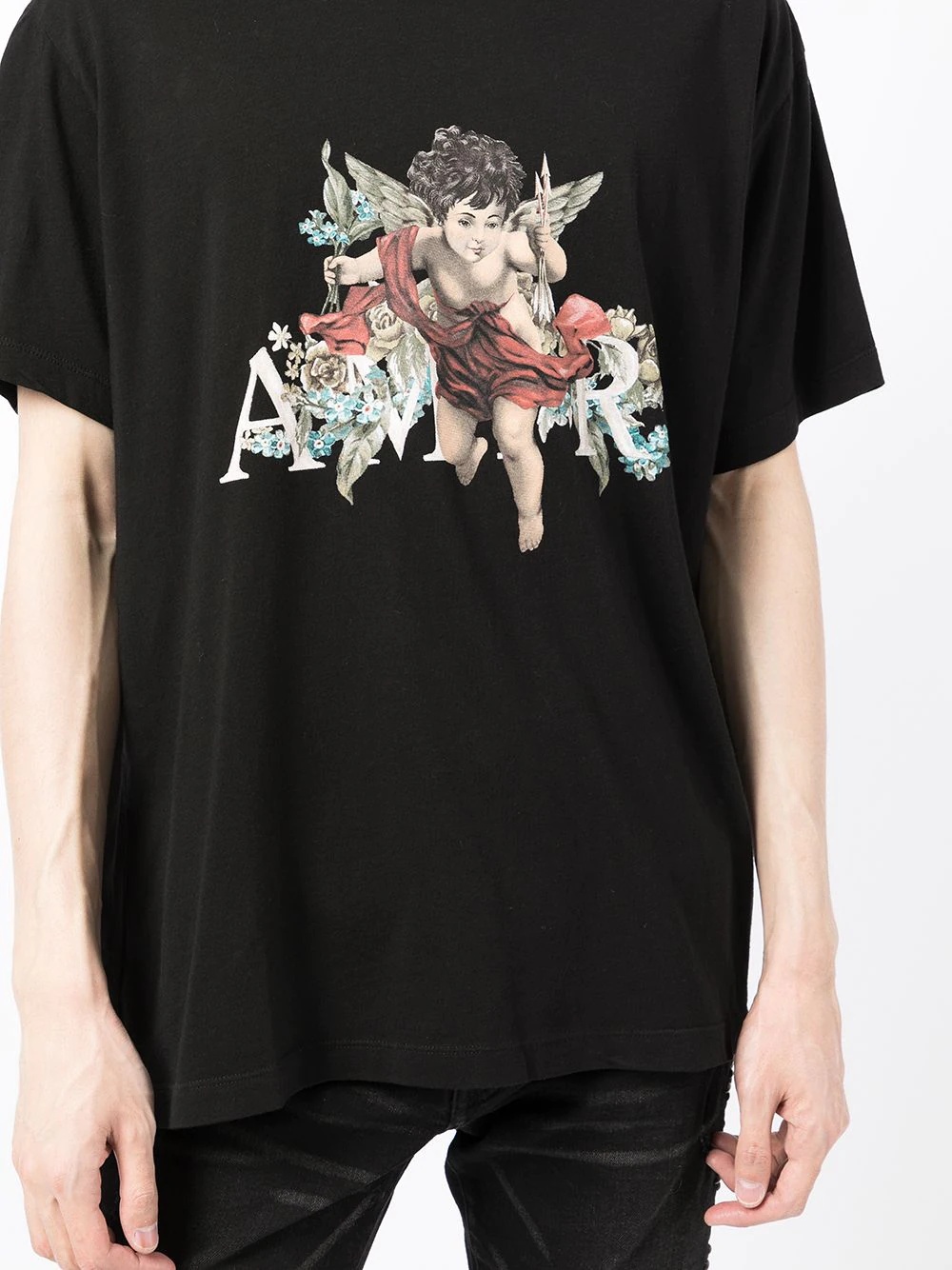 cherub-print T-shirt - 5