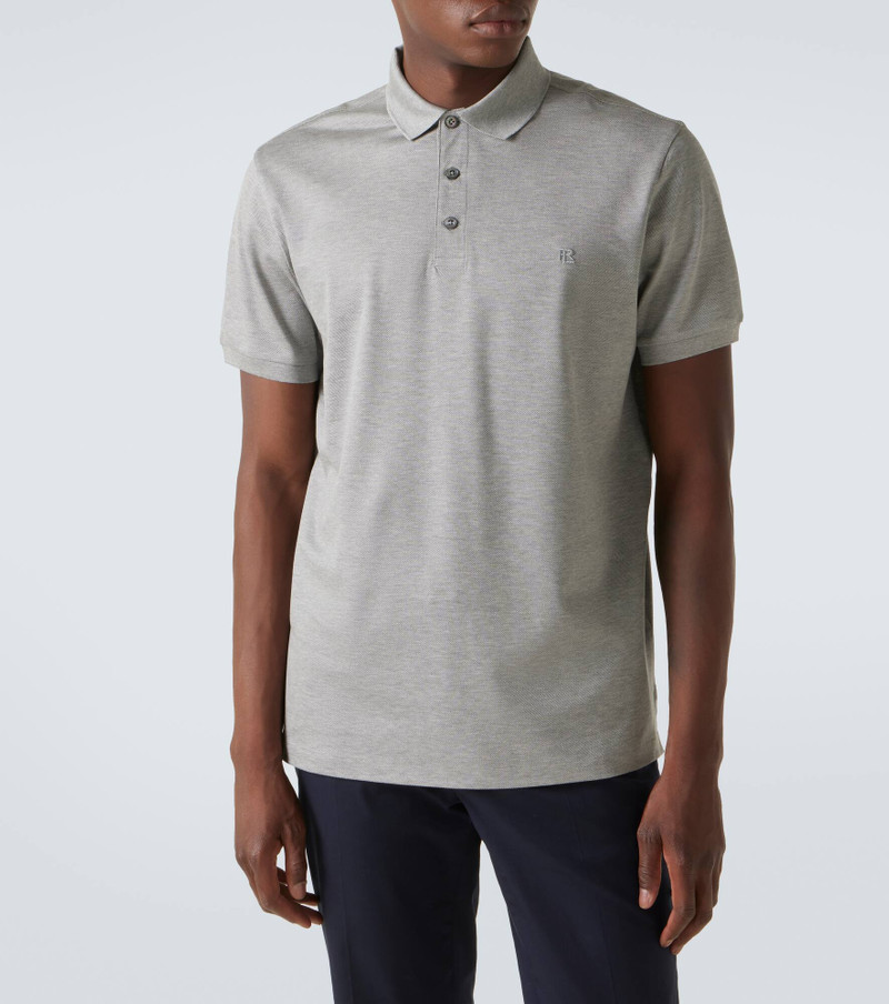 Reg cotton piqué polo shirt 3