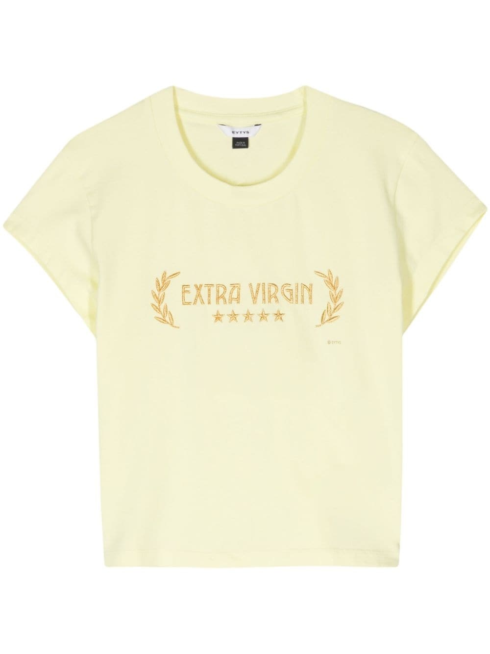 Zion slogan-embroidered T-shirt - 1