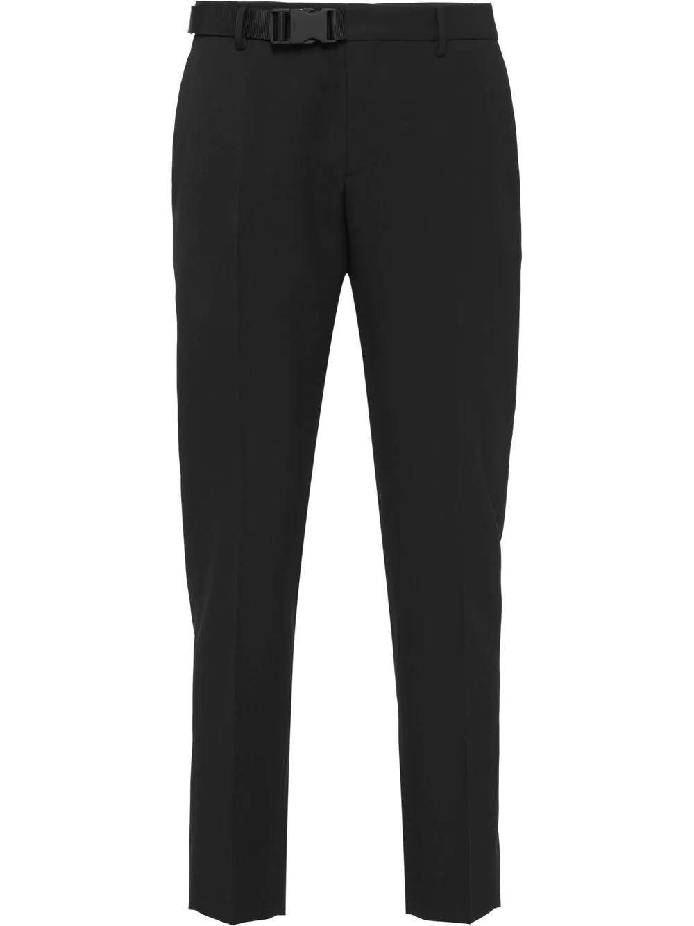 tailored straight-leg trousers - 1