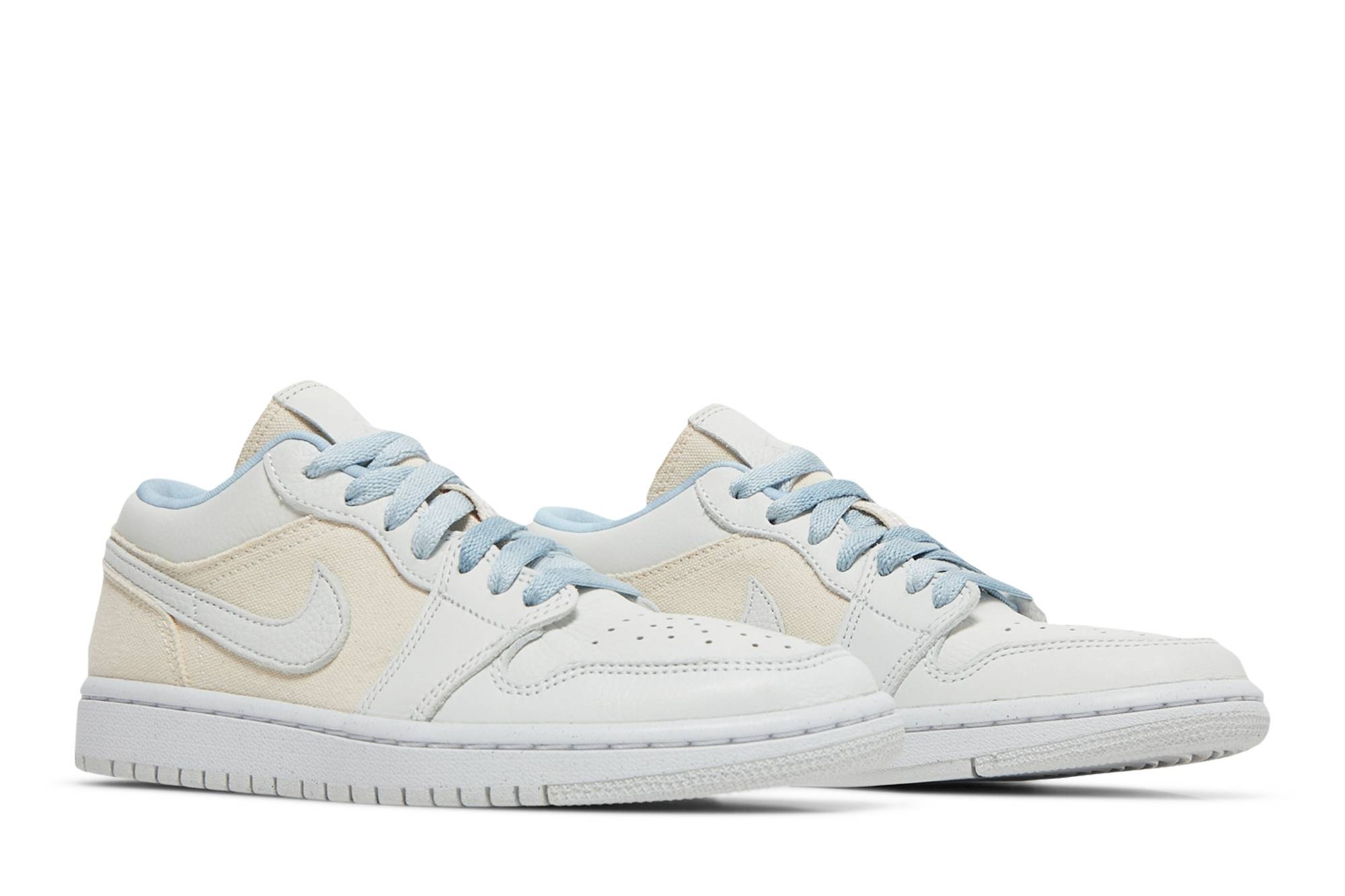 Wmns Air Jordan 1 Low 'Sail Canvas' - 8