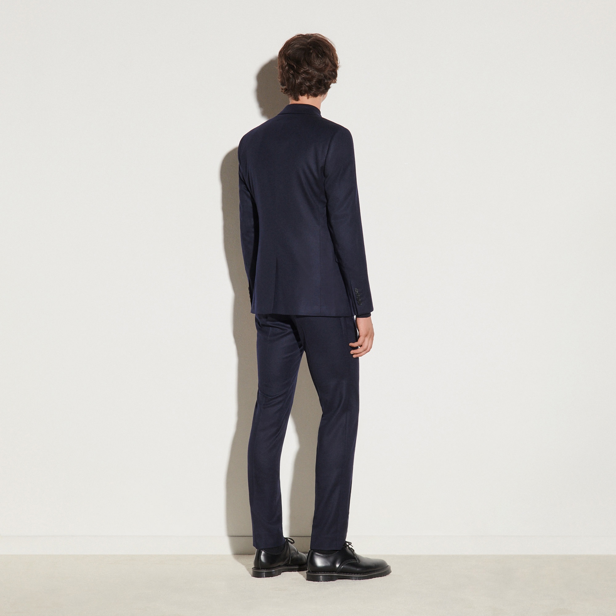 Flannel suit jacket - 3