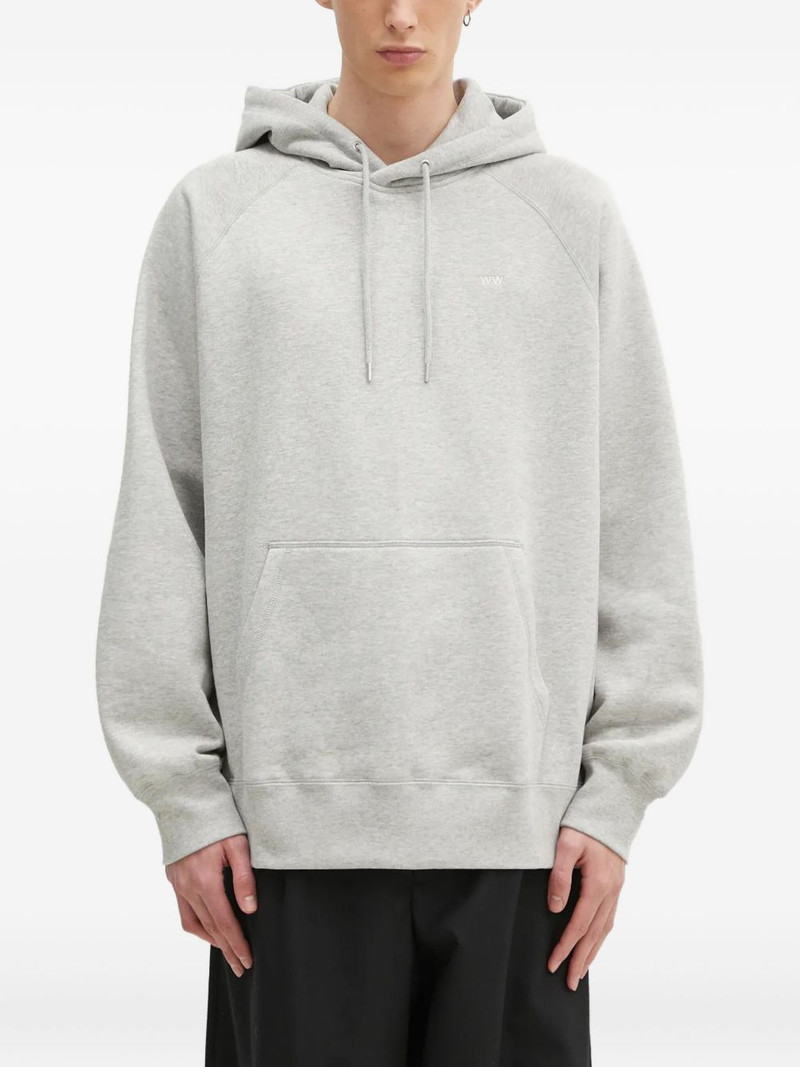 logo-detailed raglan-sleeve hoodie 1