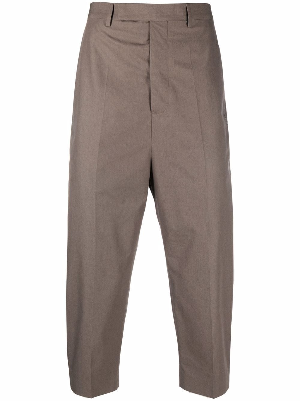 tailored cropped trousers - 1