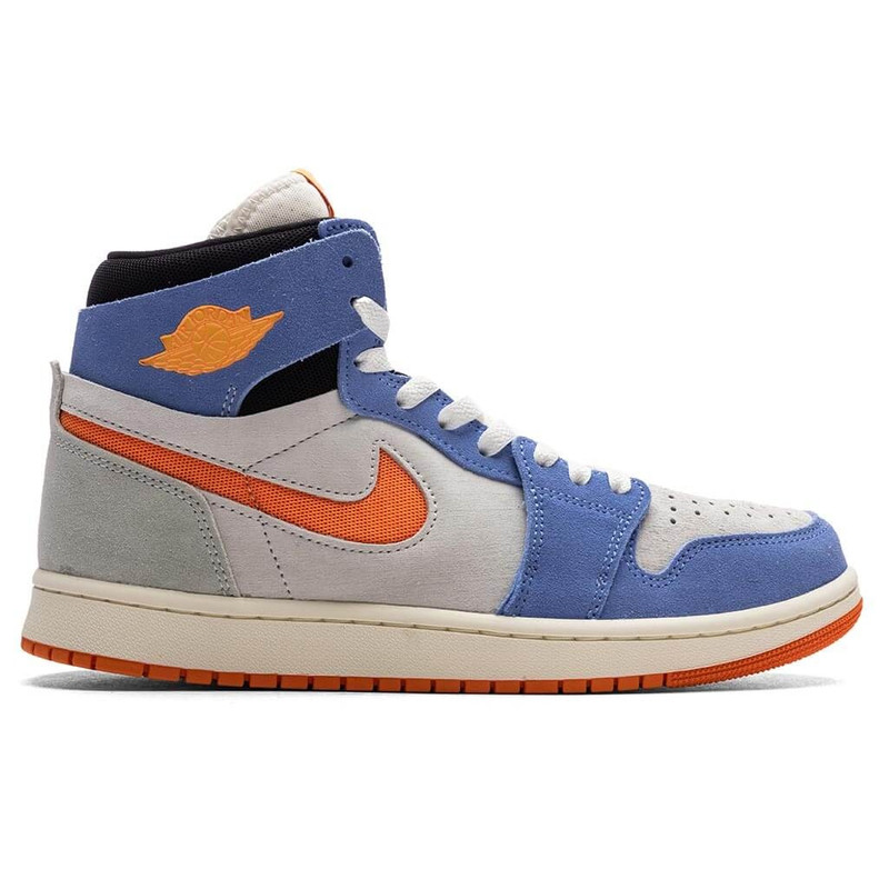 AIR JORDAN 1 ZOOM CMFT 2 - SAIL/ALPHA ORANGE/ROYAL PULSE - 1