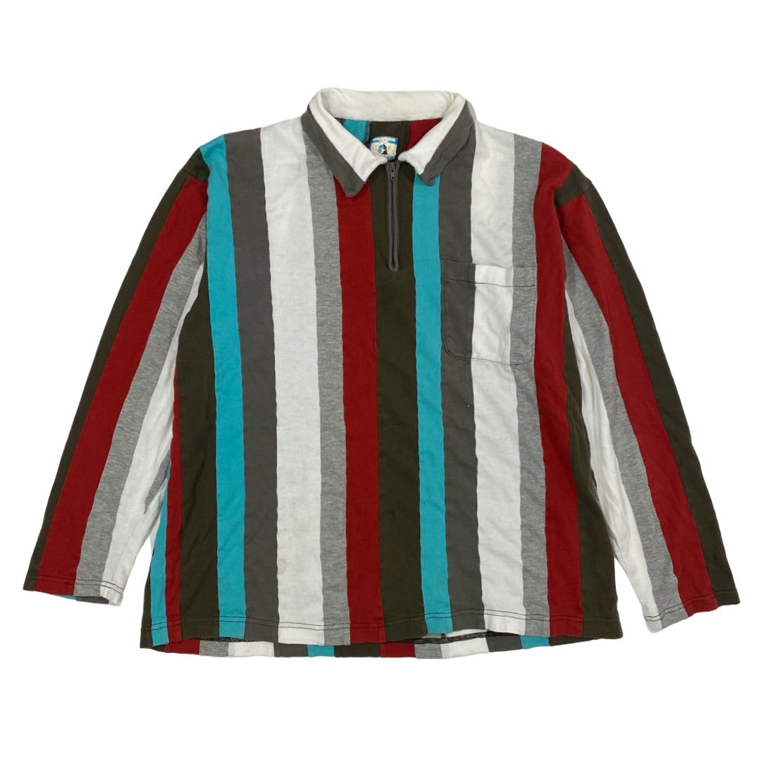 Coup de Grace - Undercover Panel Constructed Quarter Zip Sz. Medium - 1