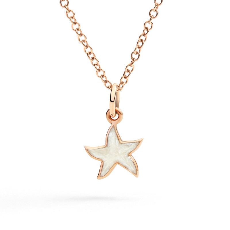 DoDo ROSE GOLD & ENAMEL STAR CHARM outlook