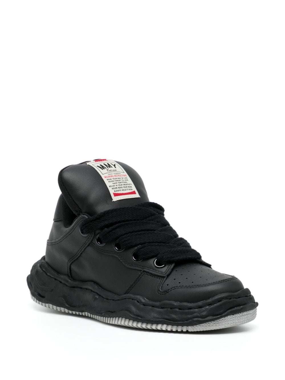 Wayne OG Sole leather sneakers - 2