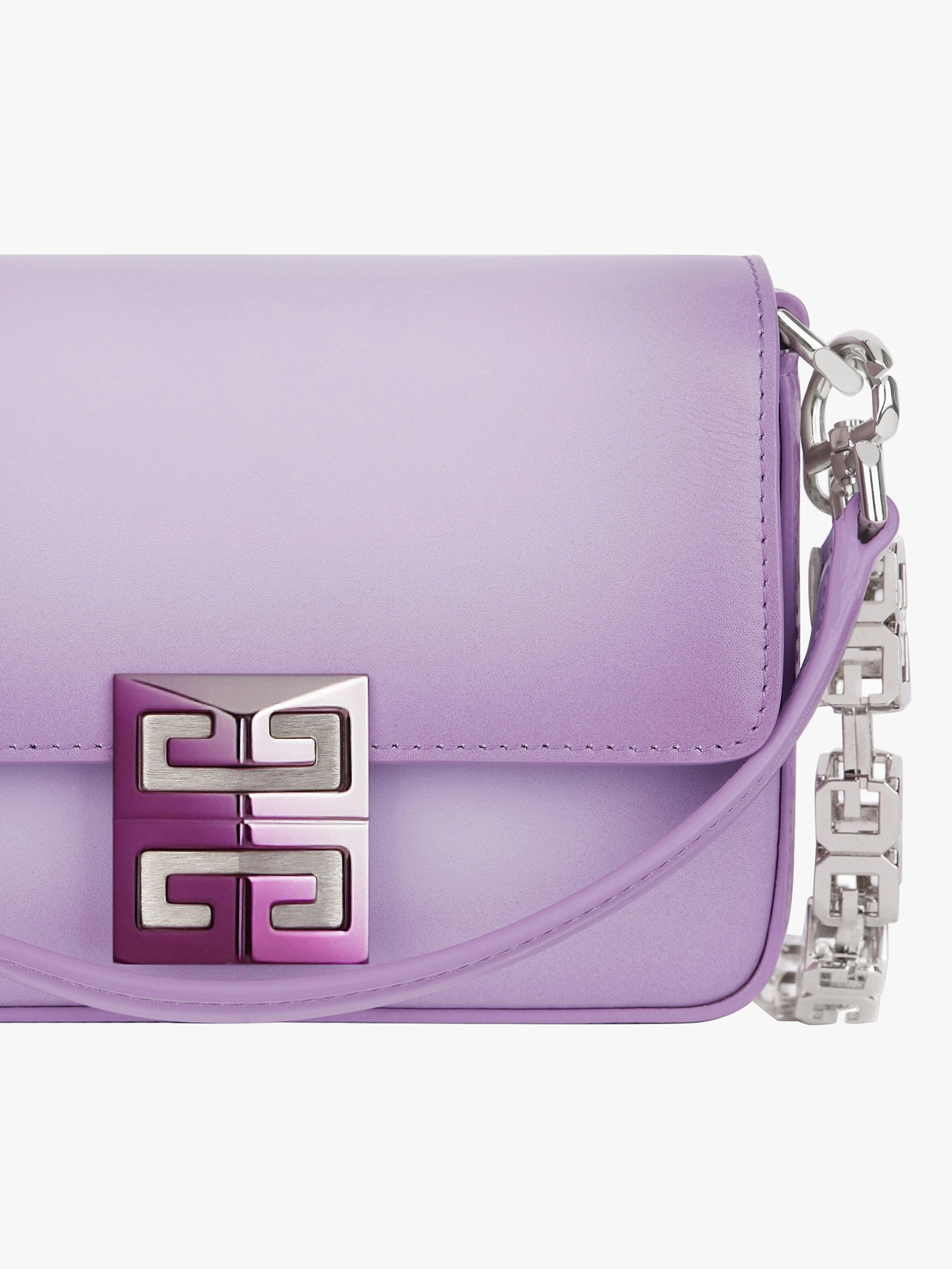 SMALL 4G BAG IN GRADIENT LEATHER WITH CHAIN - 7