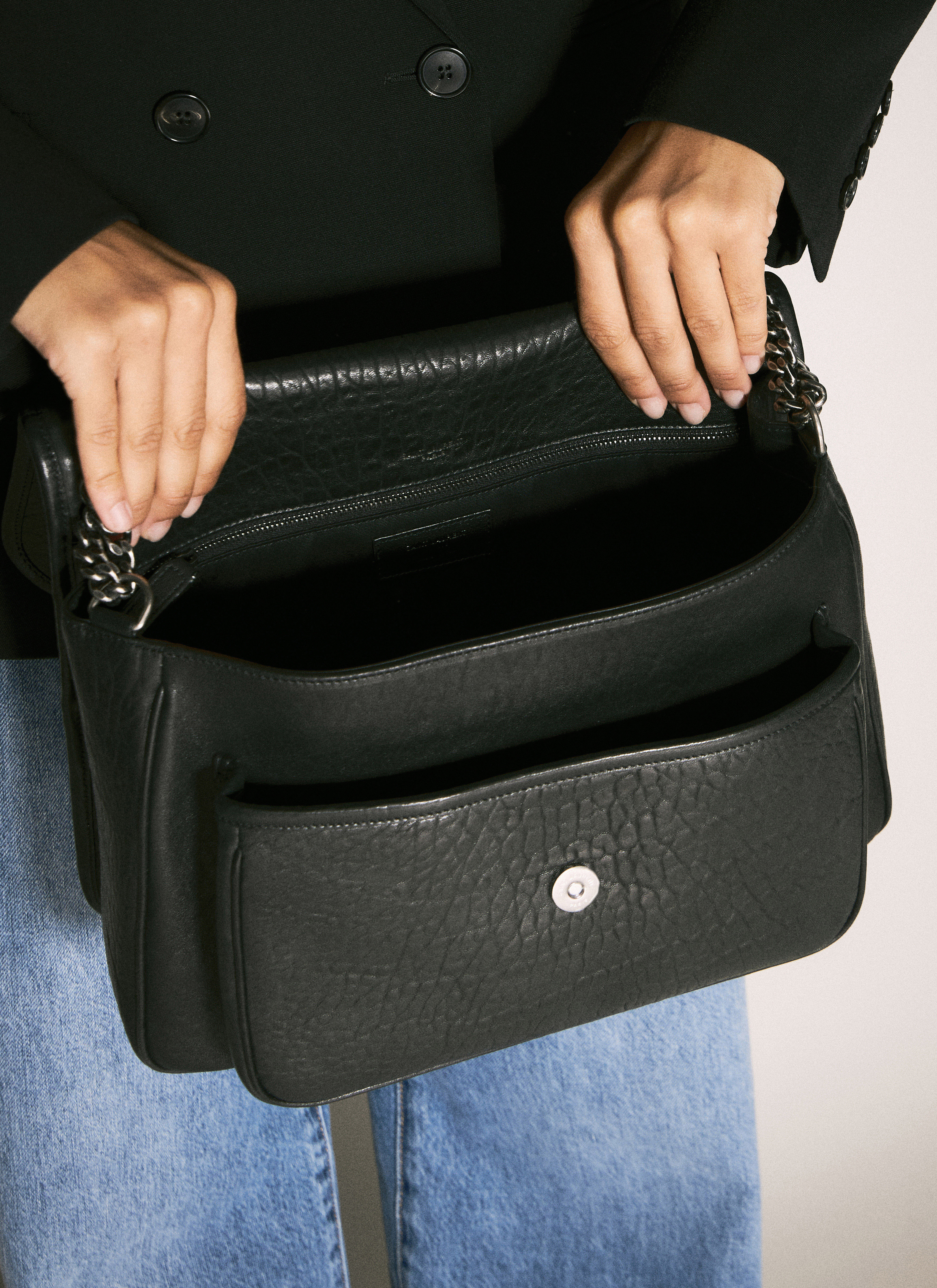 Saint Laurent Women Large Niki Shoulder Bag - 6