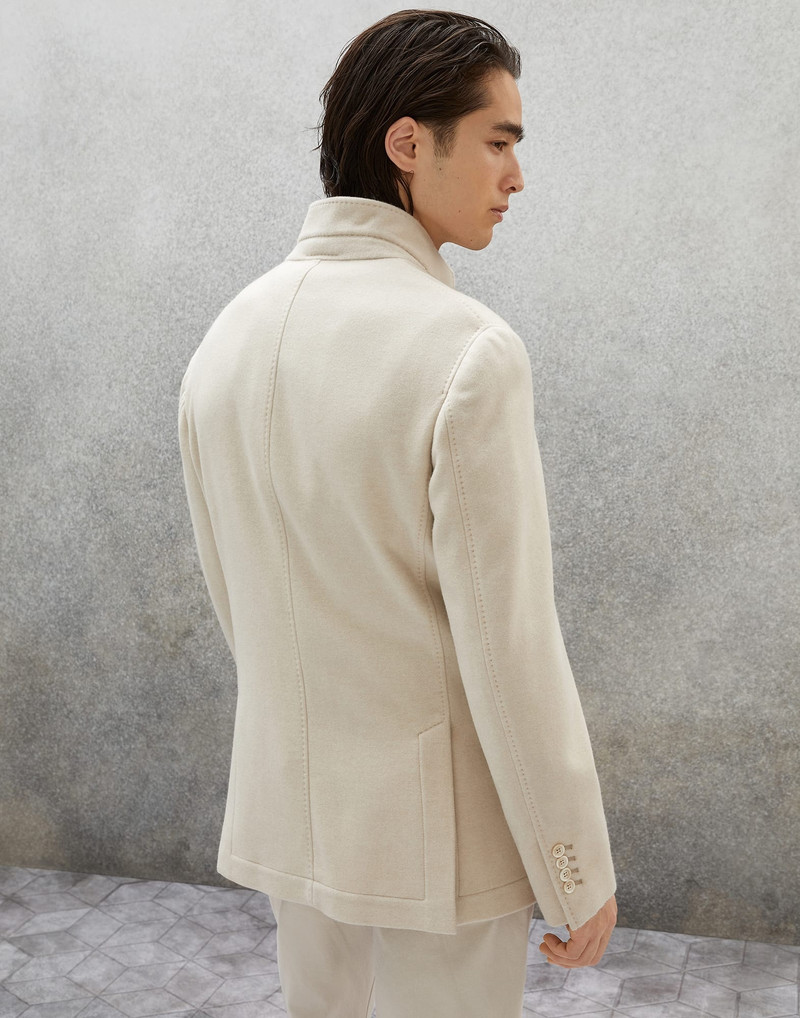 Water-resistant lightweight cashmere jacket-style outerwear 2