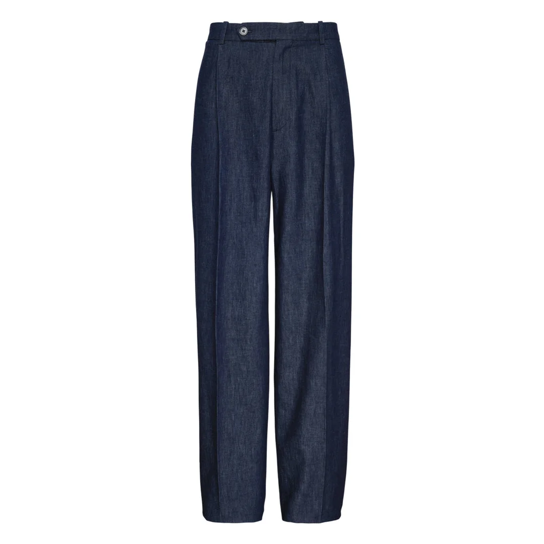 Lightweight Pleated Trousers - 1