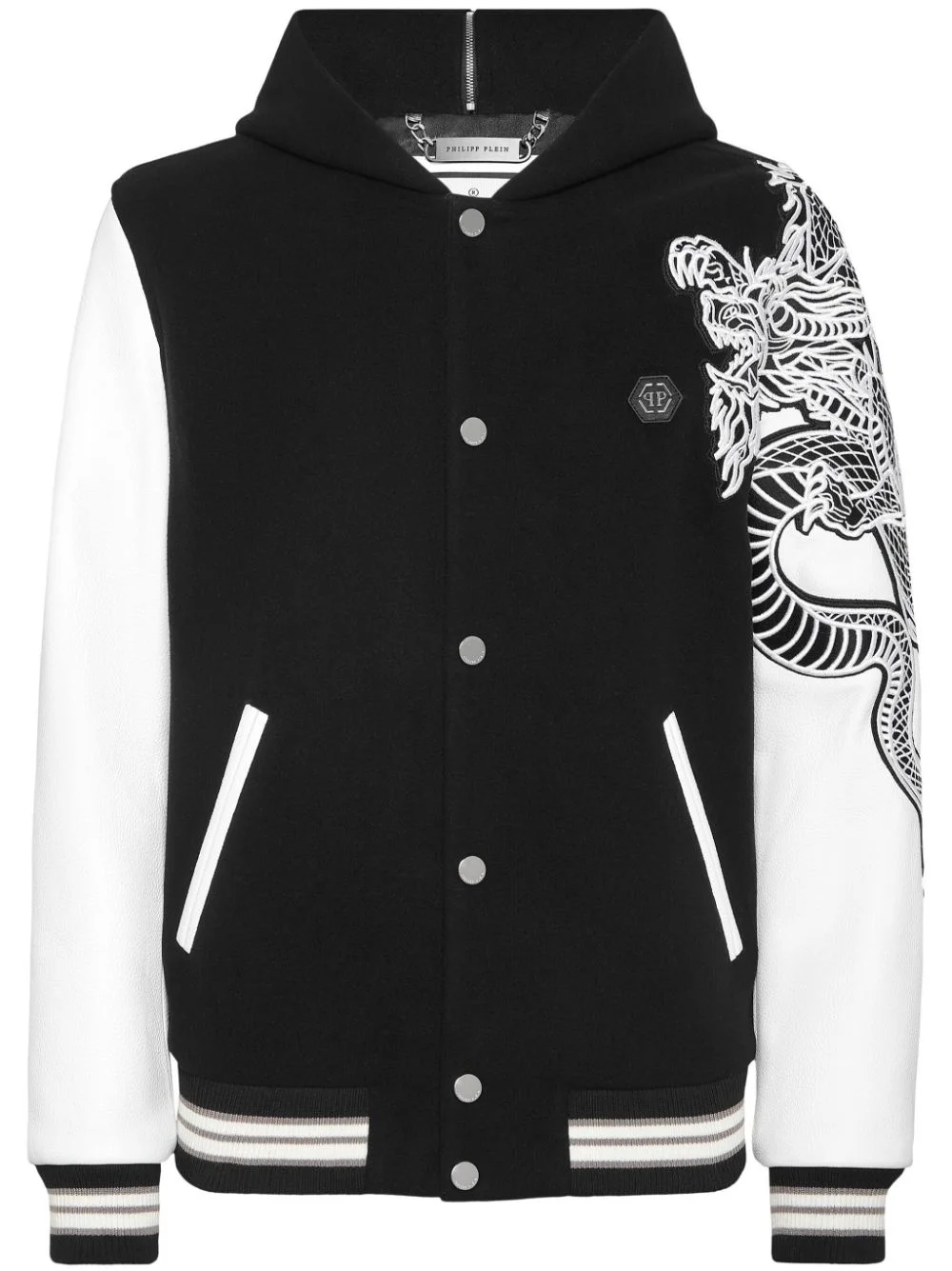 monogram bomber jacket - 1