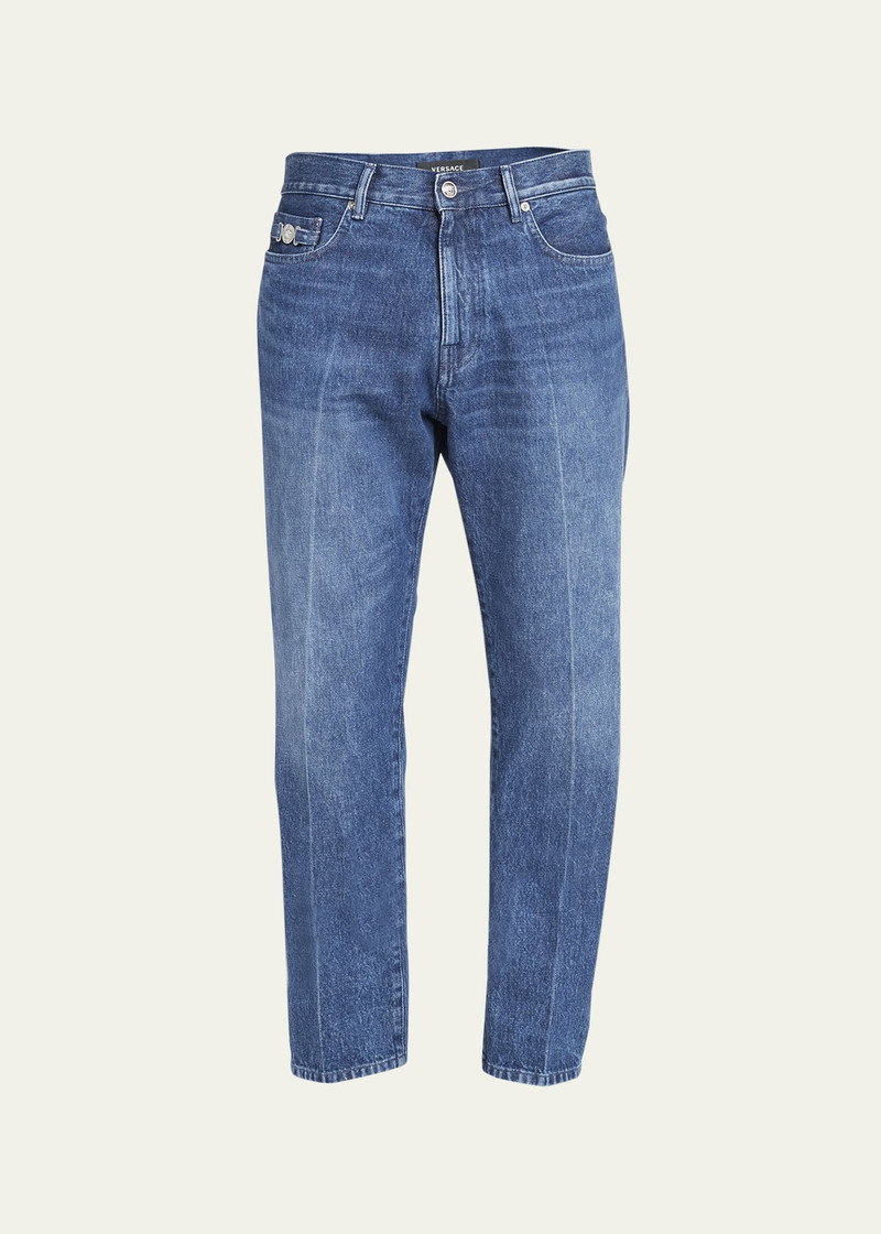Men's Mitchel Medusa Straight-Leg Jeans - 1