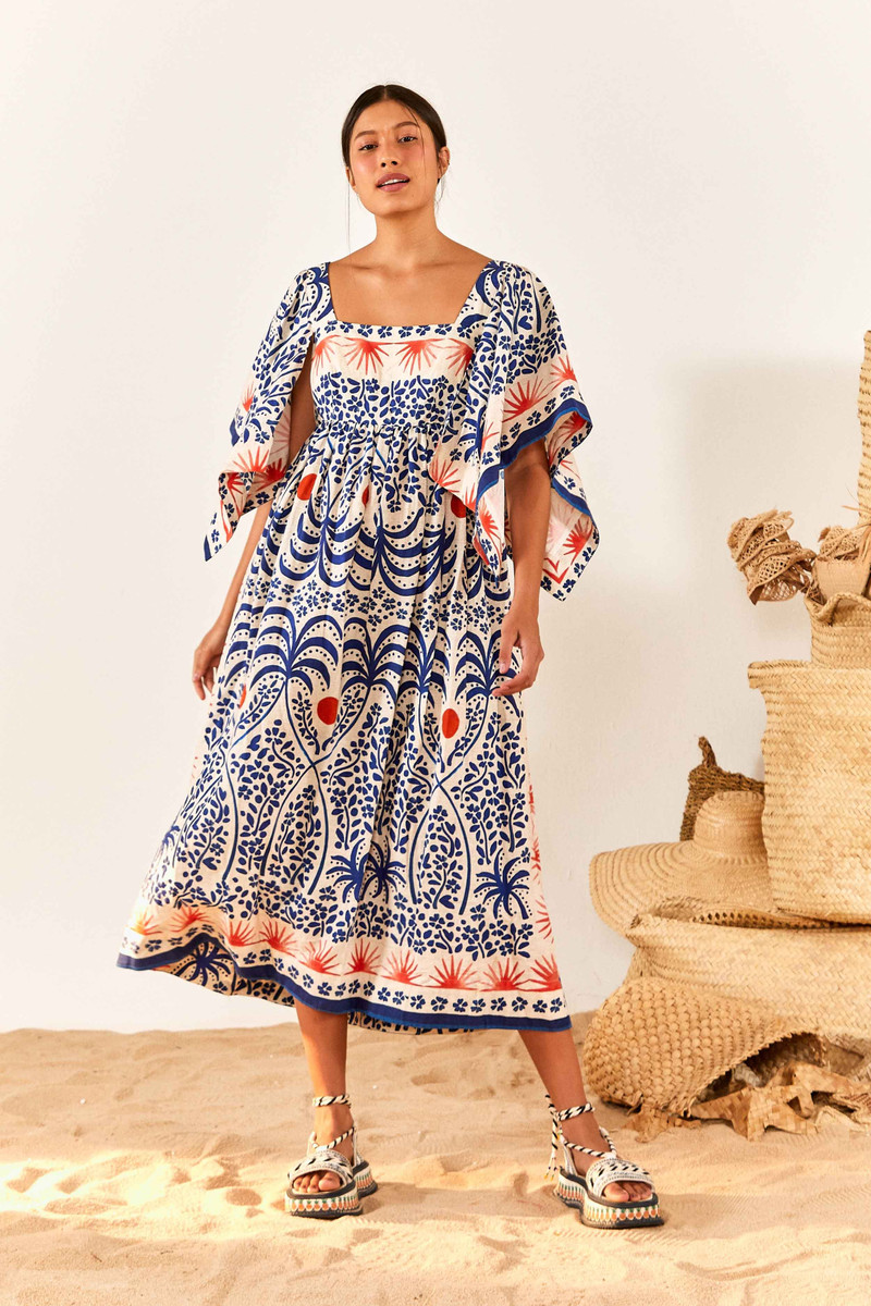 Afternoon Breeze Midi Dress 1