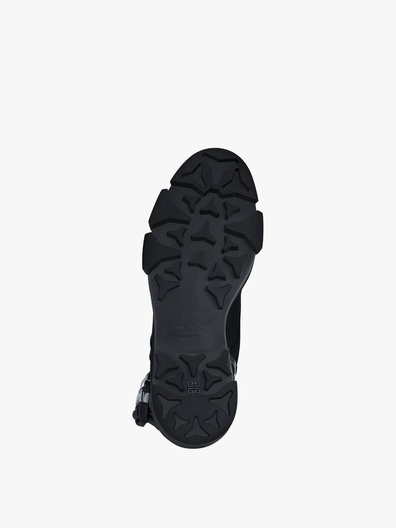 TERRA BOOTS IN LEATHER WITH 4G BUCKLE 4